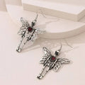 Halloween skeleton earrings alloy skull drop earrings exaggerated style women colour ER23Y0679