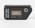YSDS black waterproof LCD maintenance timer for ATV motorcycle motorboat lawn mower generator