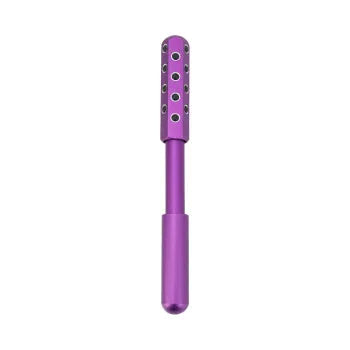 Germanium particles beauty massage roller instrument for facial and eye treatments