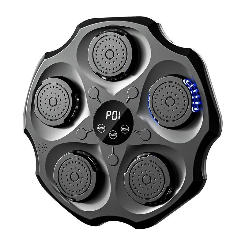 Bluetooth music boxing wall target with gloves in hanging design for home fitness training