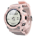 ATTACK 3 smart sports watch with round colour screen and black TPU strap