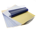A4 tattoo transfer paper pack with quadruple copy sheets and transfer paste gel for stencil creation