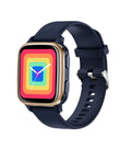 Smart watch with aluminium alloy case in multiple colours featuring Bluetooth calling and health monitoring functions
