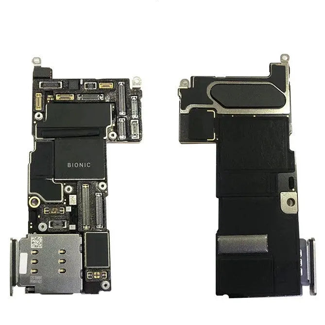 Silver iPhone 12 series motherboard replacement board for device repair