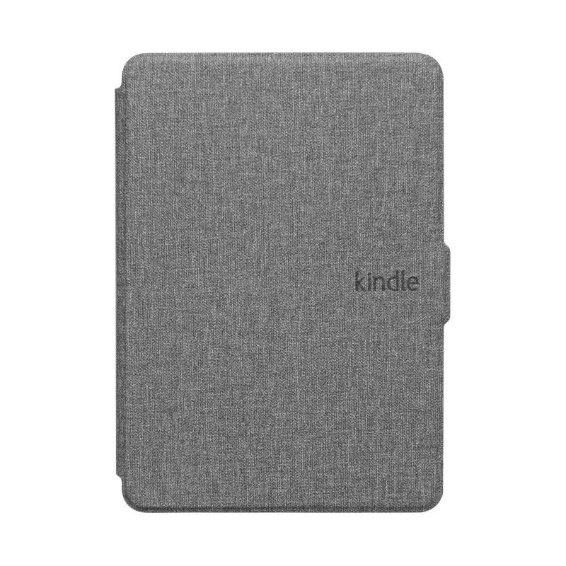 Linen leather protective case for Kindle Paperwhite with magnetic closure in multiple colour options