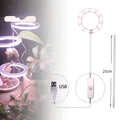 USB LED full spectrum plant grow light with acrylic stick in pink and white or yellow