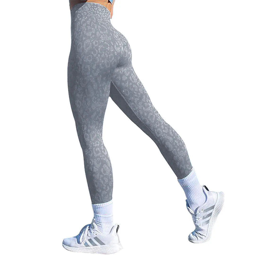 Women's push up booty leggings in camouflage pattern for gym workouts and yoga