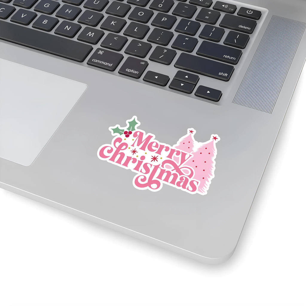 Pack of 50 cute Christmas waterproof stickers in various sizes from 4 to 8 cm.