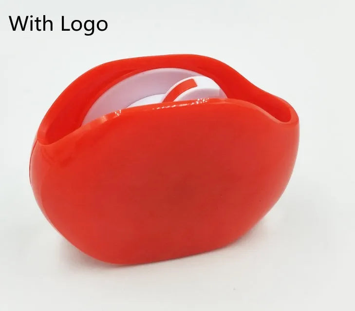 Automatic earphone cable winder retractor in a compact plastic case.
