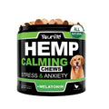Calm Down And Chew herbal supplement bottle with 120 chewable capsules for relaxation support