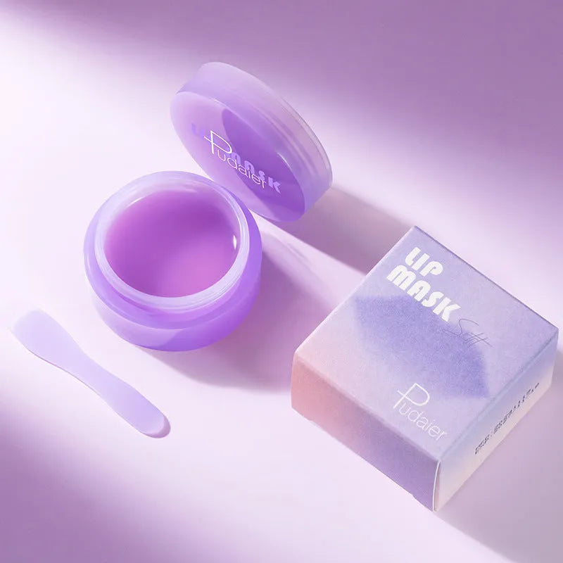 10ml exfoliating lip balm kit with lip film and scraper for dry lip care