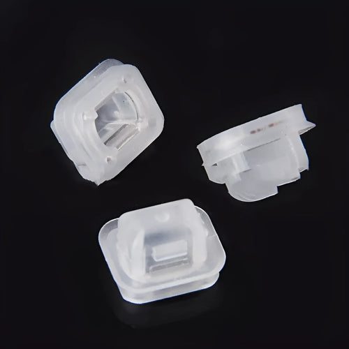 Transparent plastic interior trim fasteners for BMW E39 E38 peach wood seats