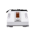 White intelligent window cleaning robot for high-rise windows with app and voice control features