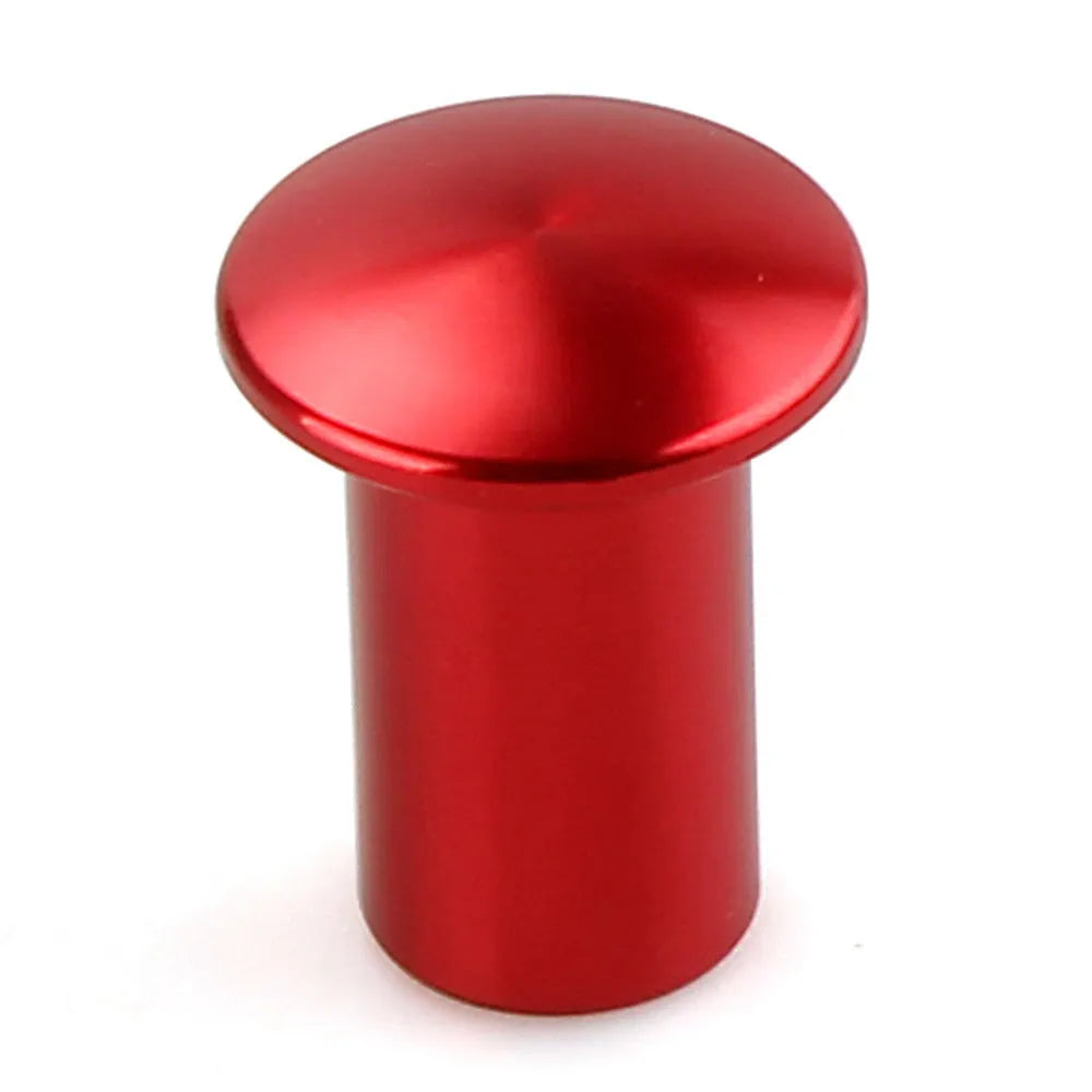 Aluminium alloy hydraulic handbrake release button cap for car modification in multiple colours.