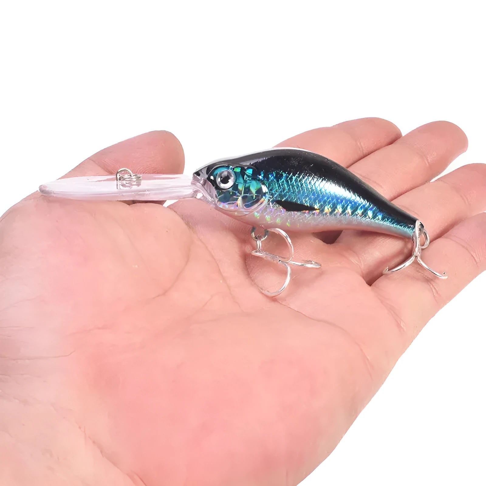 Little Fat Man Mino fishing lure 10.5cm deep diving crankbait in five colour options