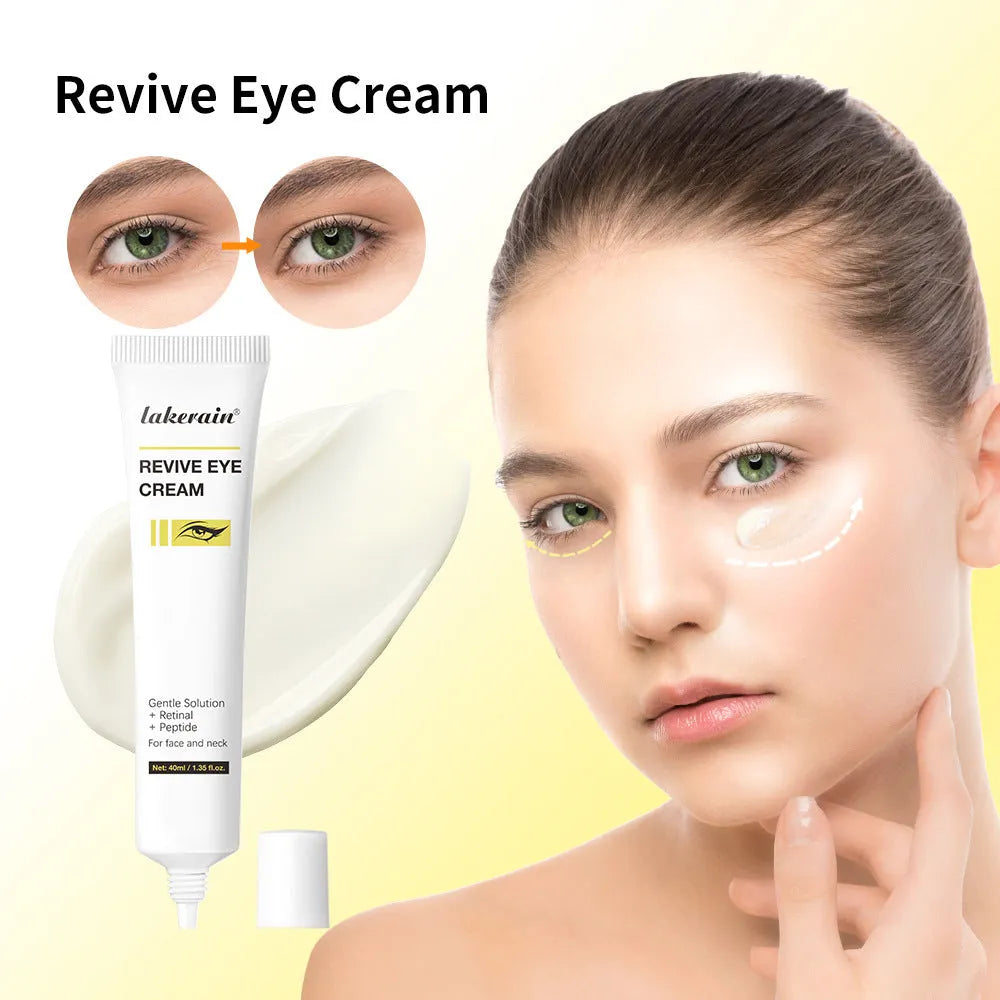 40ml jar of retinol anti-ageing eye cream for dark circles and fine lines.