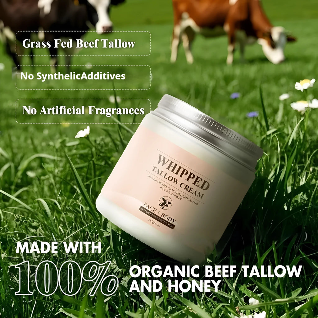 113g butter cream facial moisturiser in container for dryness relief and skin replenishment.