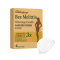 Slimming micro-needle patch pack of 4 with bee venom and peptides