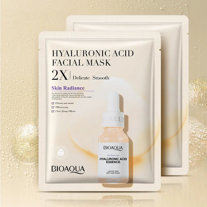30g facial sheet mask in collagen, hyaluronic acid, vitamin C or Centella Asiatica variants