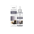 80ml bottle of Black Rice Exfoliating Liquid with clear liquid formula for facial skincare