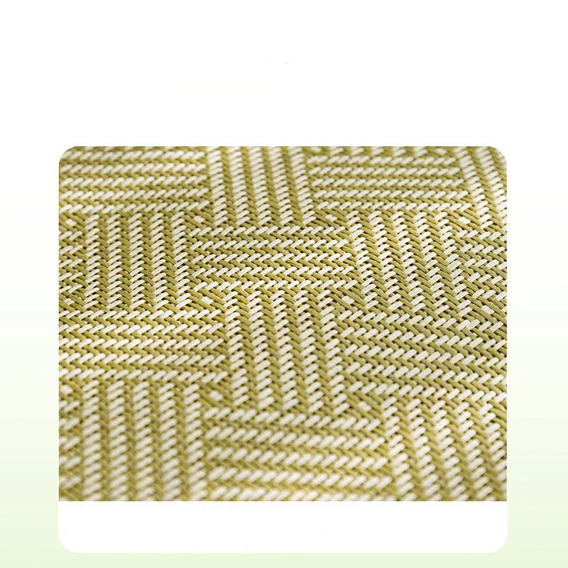 Green pet bed with fruit-shaped backrest and raised edges, shown in large size
