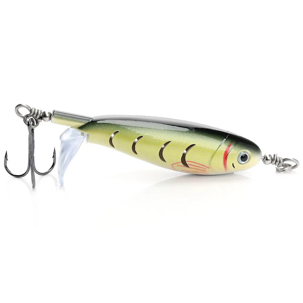 7.5cm soft plastic fishing lure in five colour variations for predator fish
