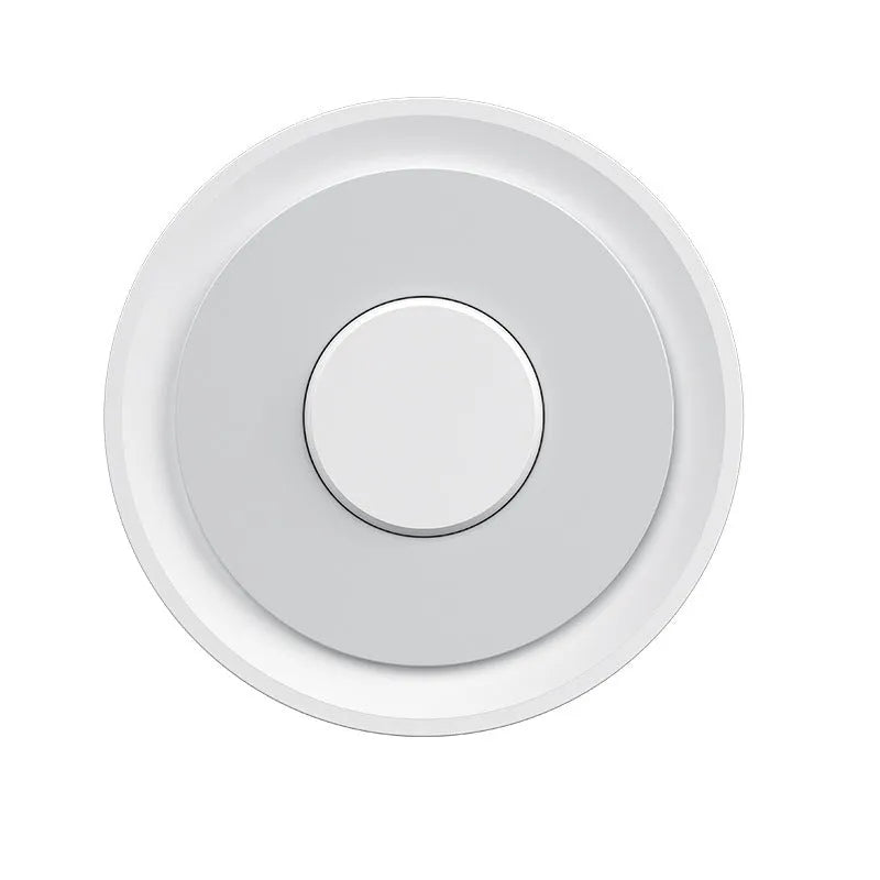 White smart home gateway with ZigBee 3.0 connectivity and 55 metre range