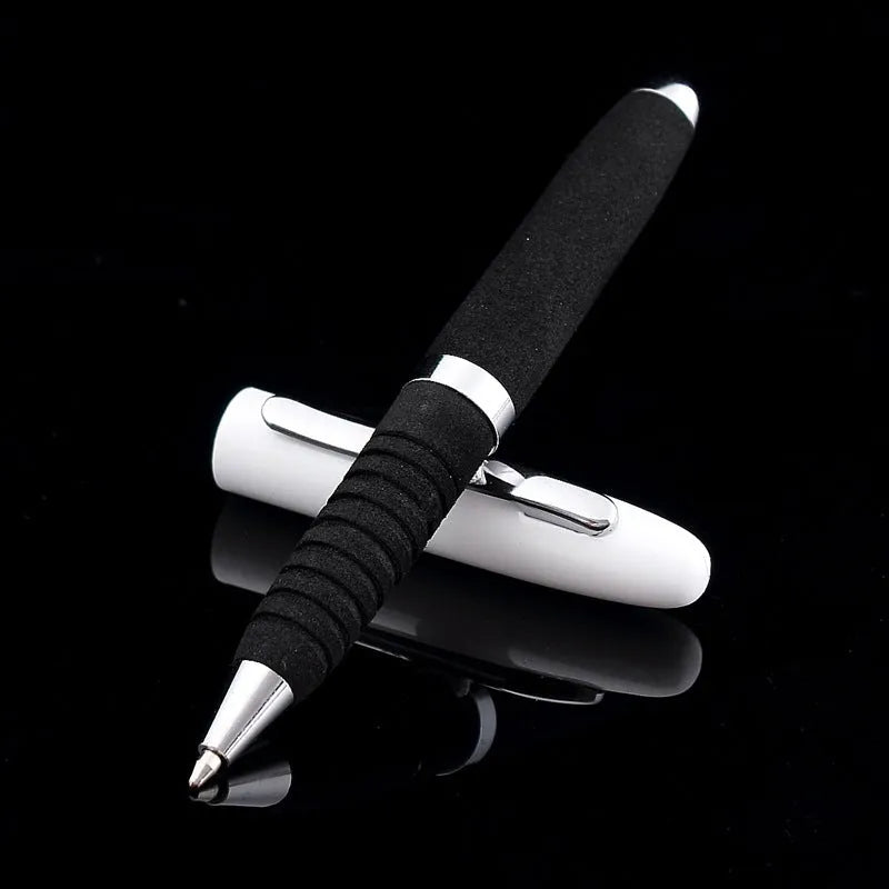 EVA metal cap mini ballpoint pen with compact dimensions and seven colour refill options