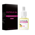 15ml nail cuticle oil bottle with brush applicator for nail moisturising treatment