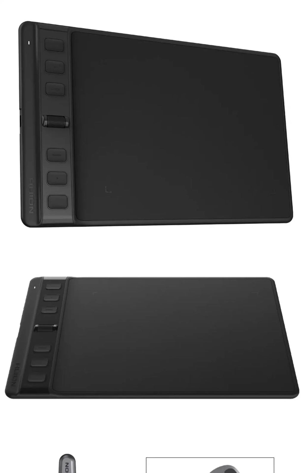 Hua Wang H641P black drawing tablet with PW110 pen for mobile phone sketching