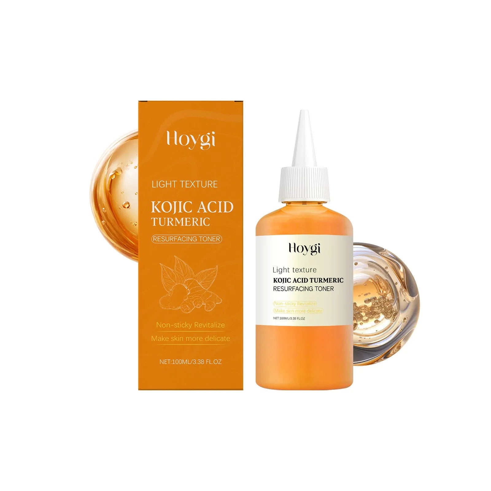 Turmeric moisturising water 100ml bottle for daily facial skincare