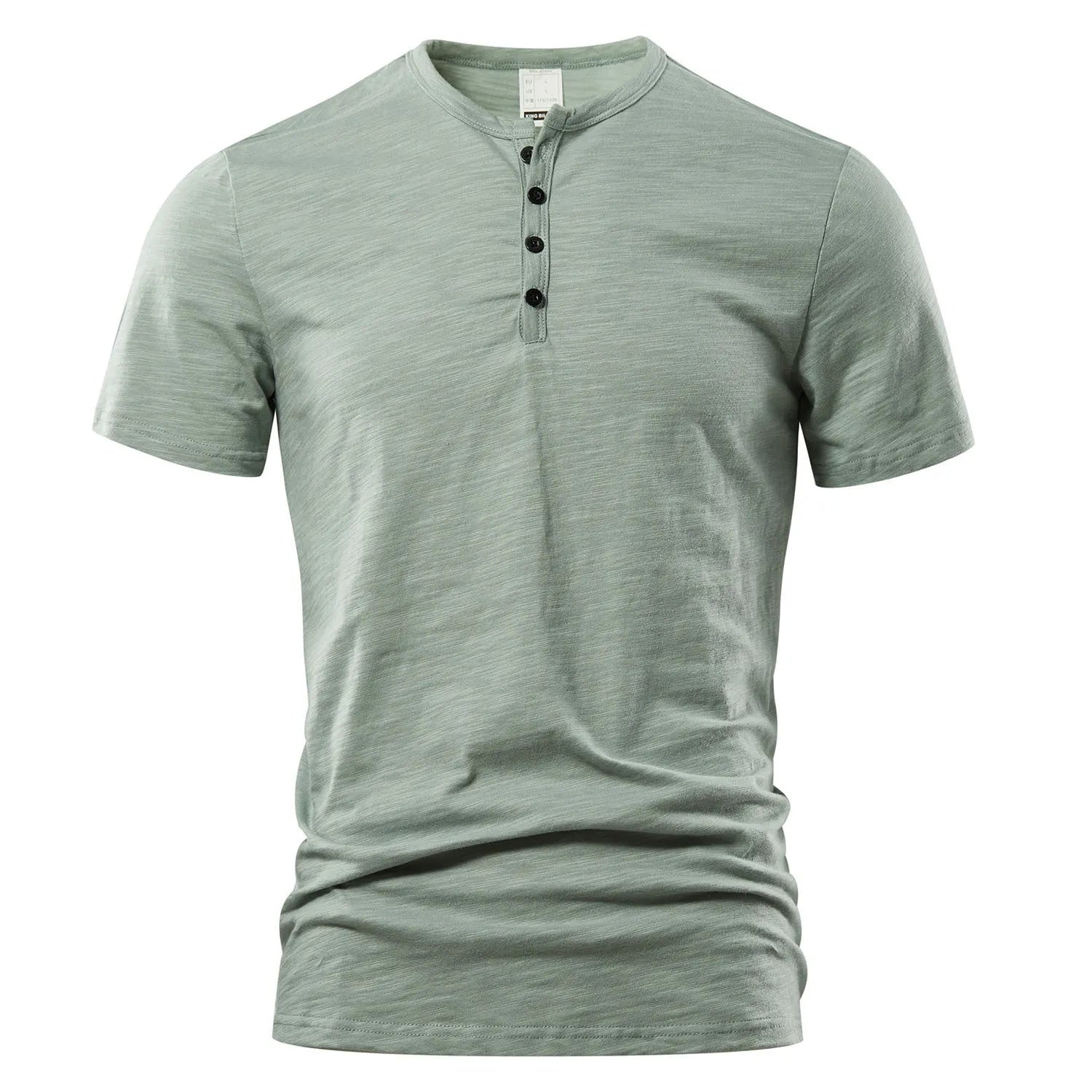 Men's slub cotton short sleeve t-shirt in wine red colour, showing textured fabric and pullover style.