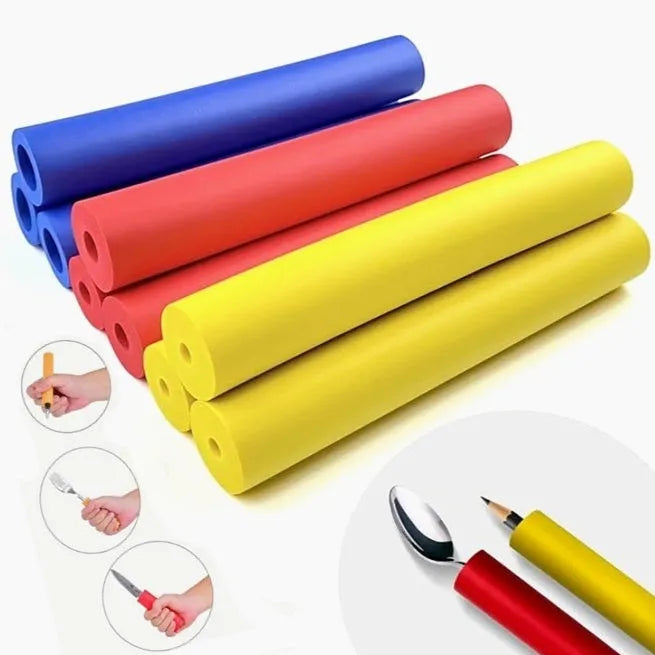Rubber grip hose pieces for tableware handles in 10mm and 18mm sizes