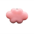 Resin Baiyun cartoon car fragrance clip for air vents in light green colour.