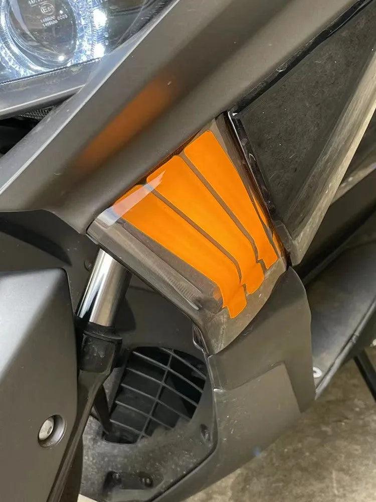 Yellow LED cornering indicator light kit for Tianying TS150 motorcycle 2020-2022 models