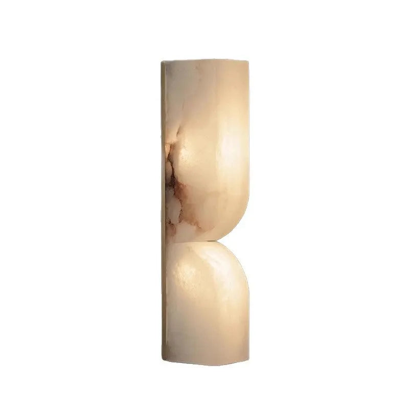Copper wall lamp strip with modern Nordic design for bedroom lighting