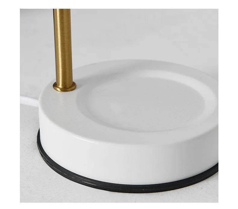 Hardware creative aromatherapy table lamp with dimmable GU10 light in black finish