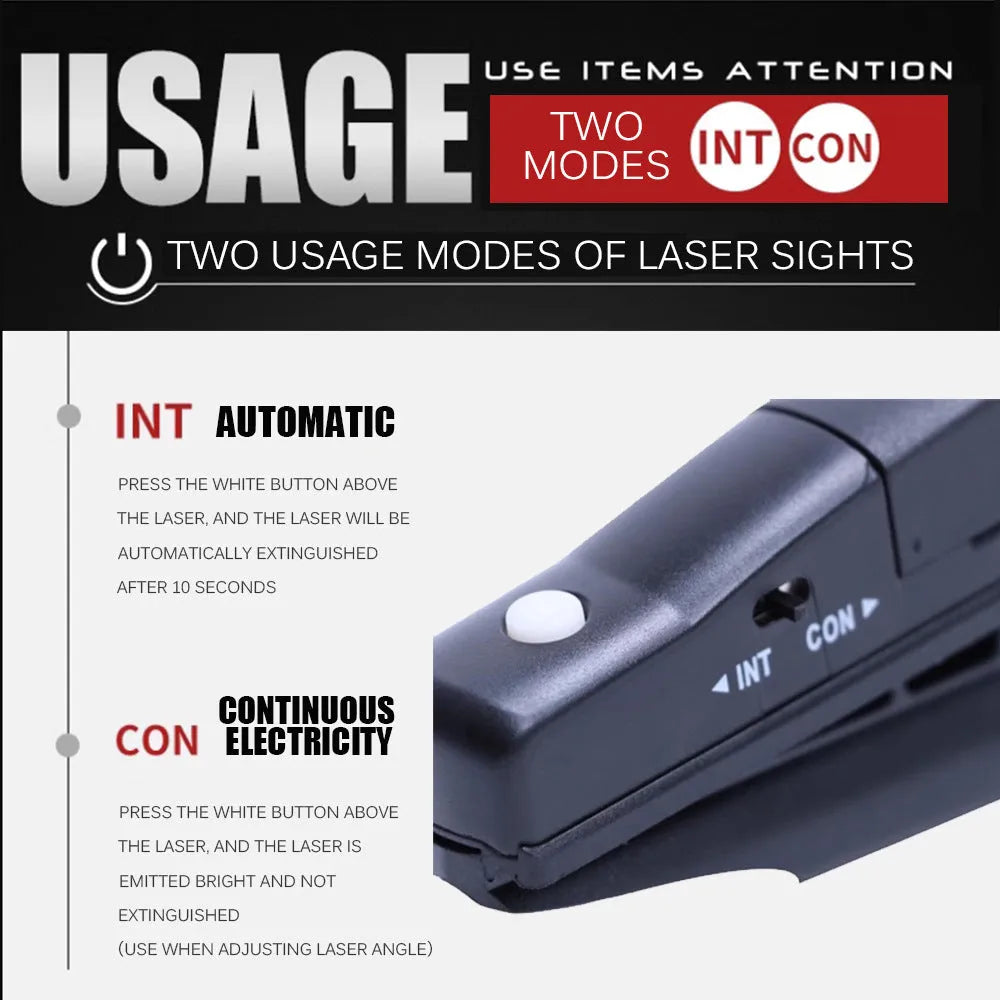 Black golf laser aiming sight instrument for putting practice alignment training