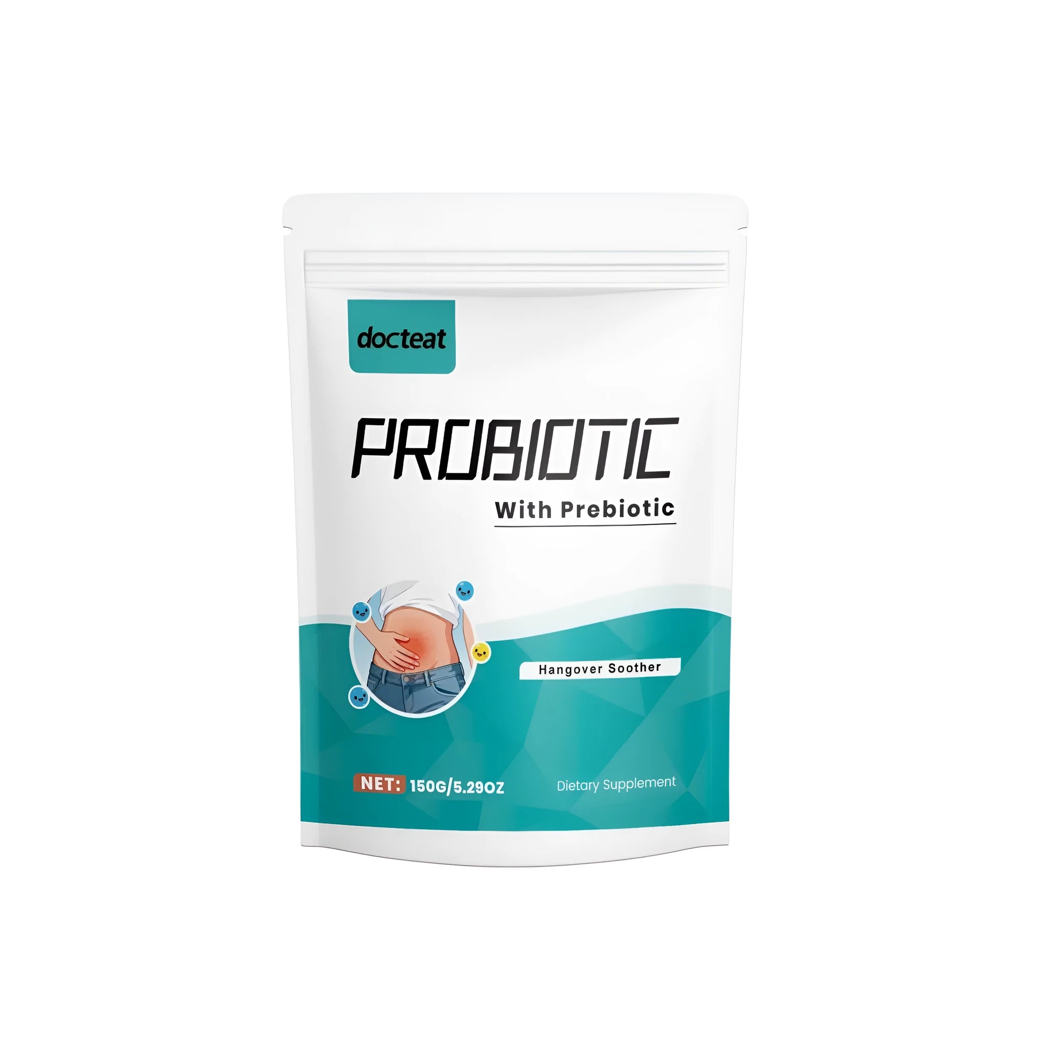 Metabolic support dietary supplement powder with probiotic and prebiotic blend 150g