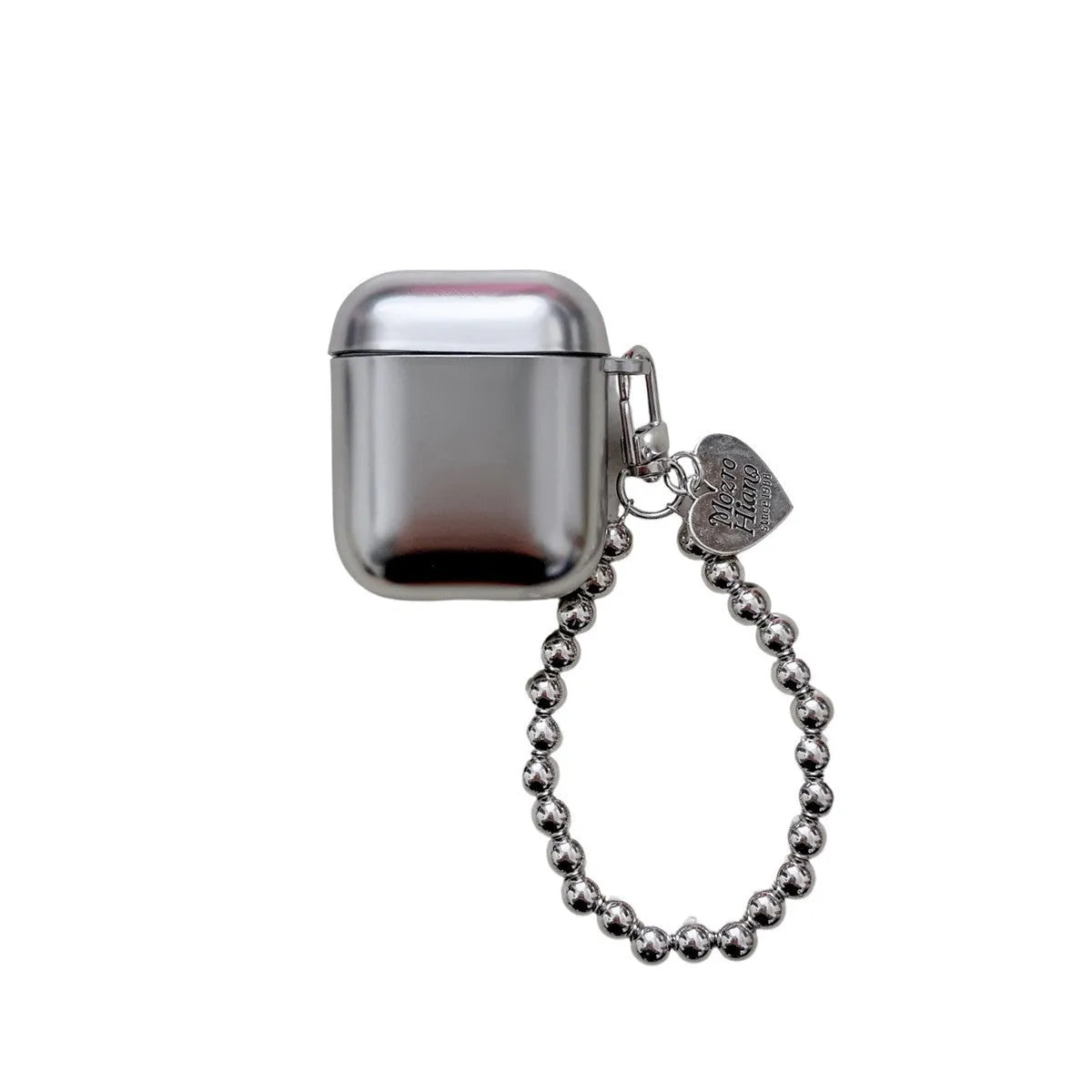 Matte plating TPU protective case for AirPods showing universal design with electroplated finish