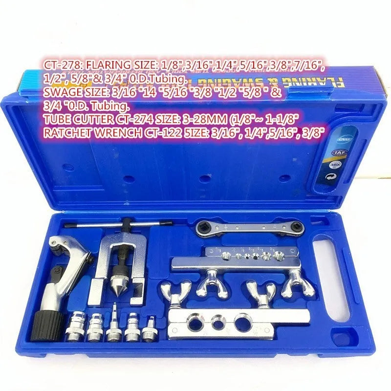 Trumpet pipe expander cup type opening tool set CT-278 for brass instrument repair