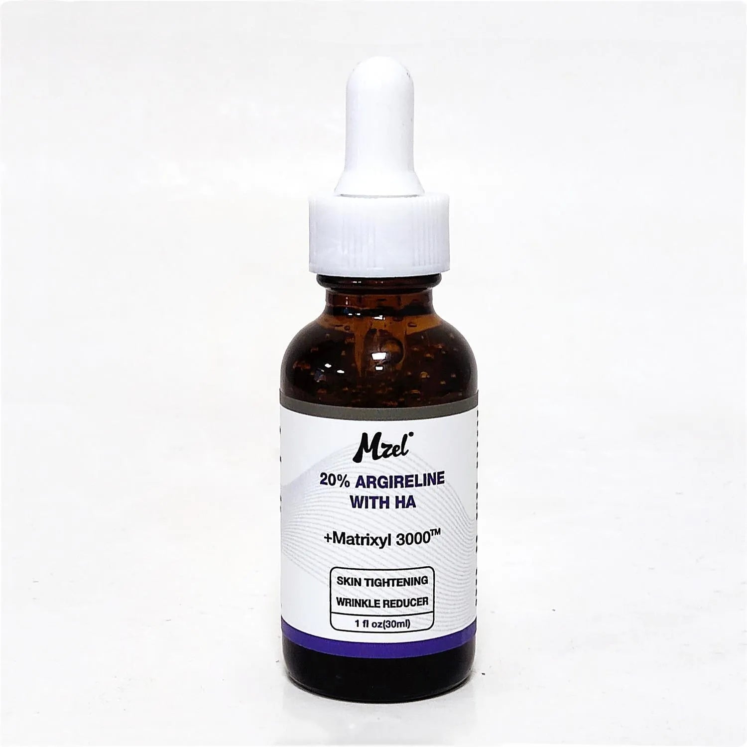 30ml bottle of six-peptide firming and brightening moisturising liquid for universal skin types.