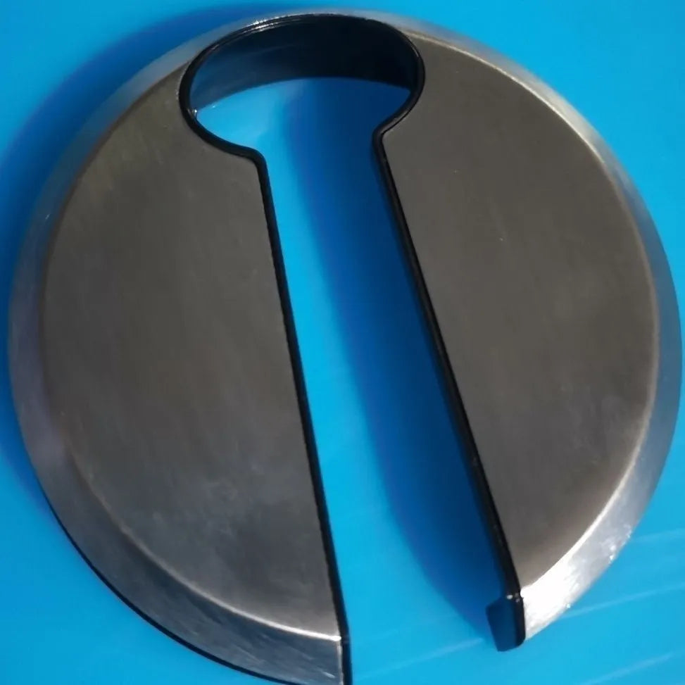 Stainless steel kitchen bottle opener with integrated paper cutter edge