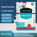 Plastic disposable dental floss packaging bags with dimensions 180x238mm showing multiple packaging options