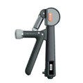 Adjustable spring grip strength trainer in three colour options
