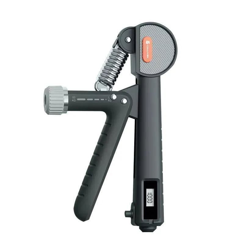 Adjustable spring grip strength trainer in three colour options