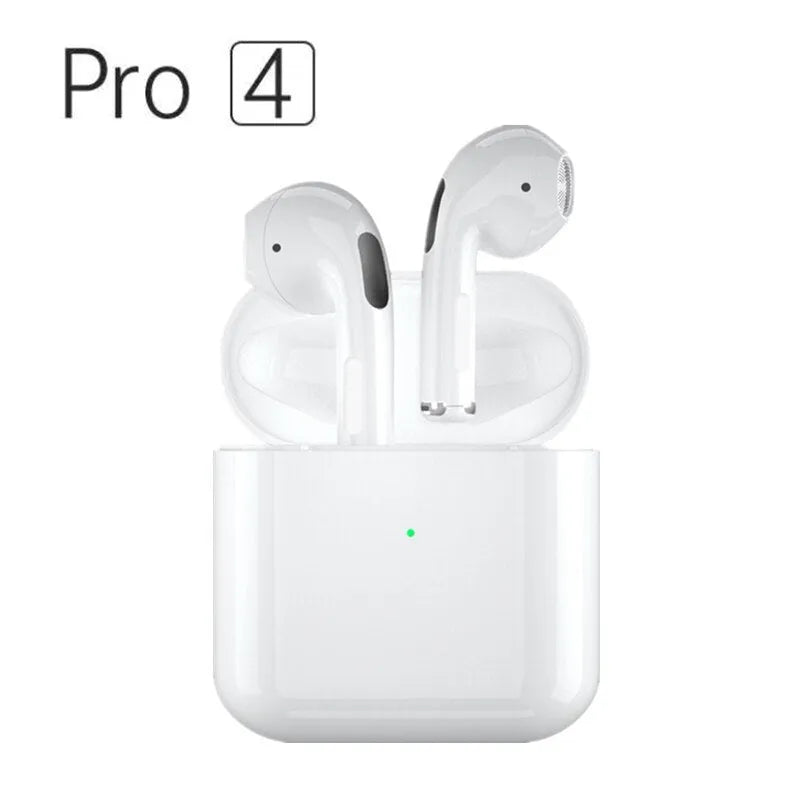 Pro4 Black and Pro4 White colour options of the Sports Pro4 wireless binaural sports headset.