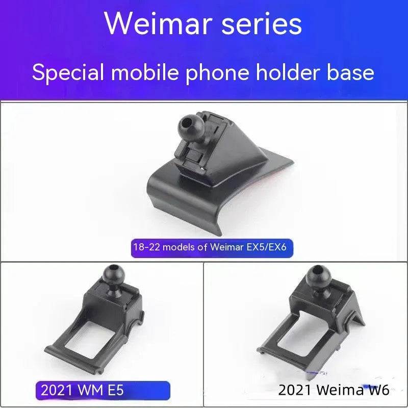 GOODWAY car dashboard mobile phone holder with 360-degree rotation for EX5 EX6 E5 W6 models