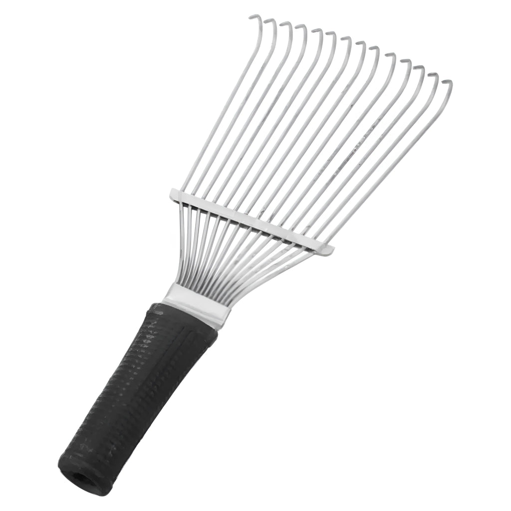 33cm long stainless steel dematting brush rake comb for grooming horses dogs and cattle