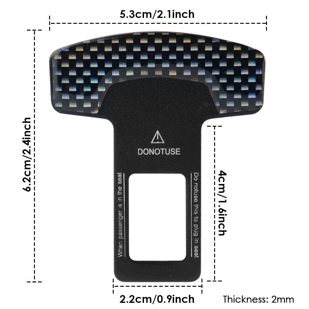 2.1cm lock tongue aluminium alloy keychain bottle opener with frosted carbon fibre finish